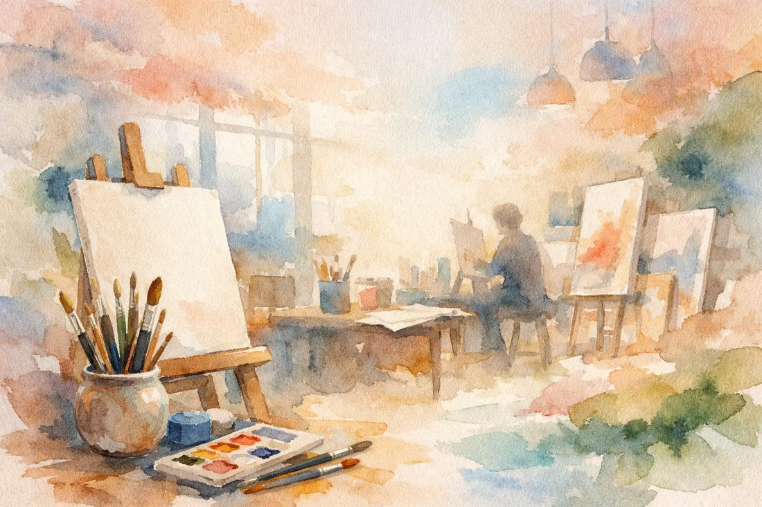 Kā izvēlēties piemērotu mākslas studiju