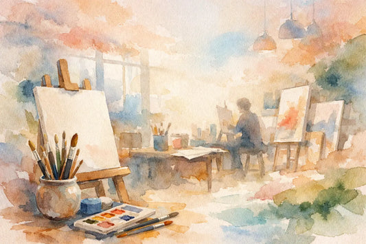 Kā izvēlēties piemērotu mākslas studiju