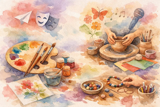 Labākās radošās aktivitātes pieaugušajiem