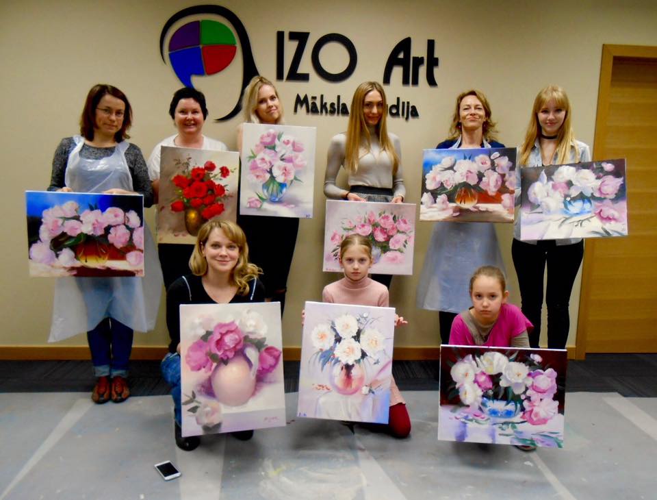 Corporate painting events for companies: unique and inspiring events for any holiday
