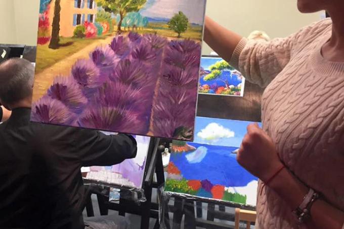 Spring Inspiration Special offer: Oil/acrylic painting master class