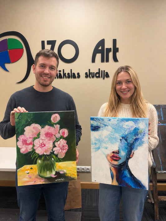 Art randiņš - glezniecības meistarklase diviem