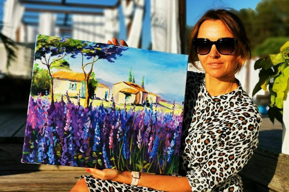 Spring Inspiration Special offer: Oil/acrylic painting master class