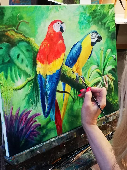 10 gadi iedvesmas! Zīmēšanas un gleznošanas kursi ar Nastasju Araju