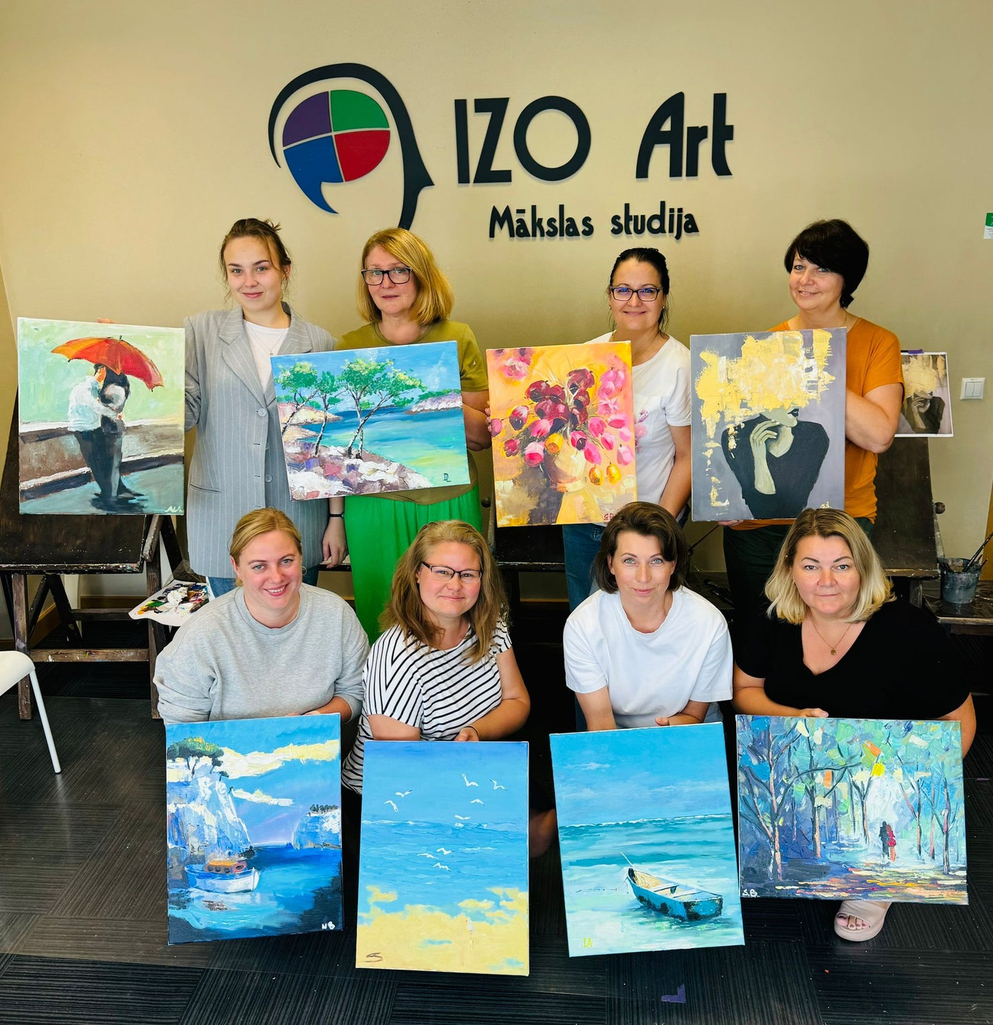Corporate painting events for companies: unique and inspiring events for any holiday