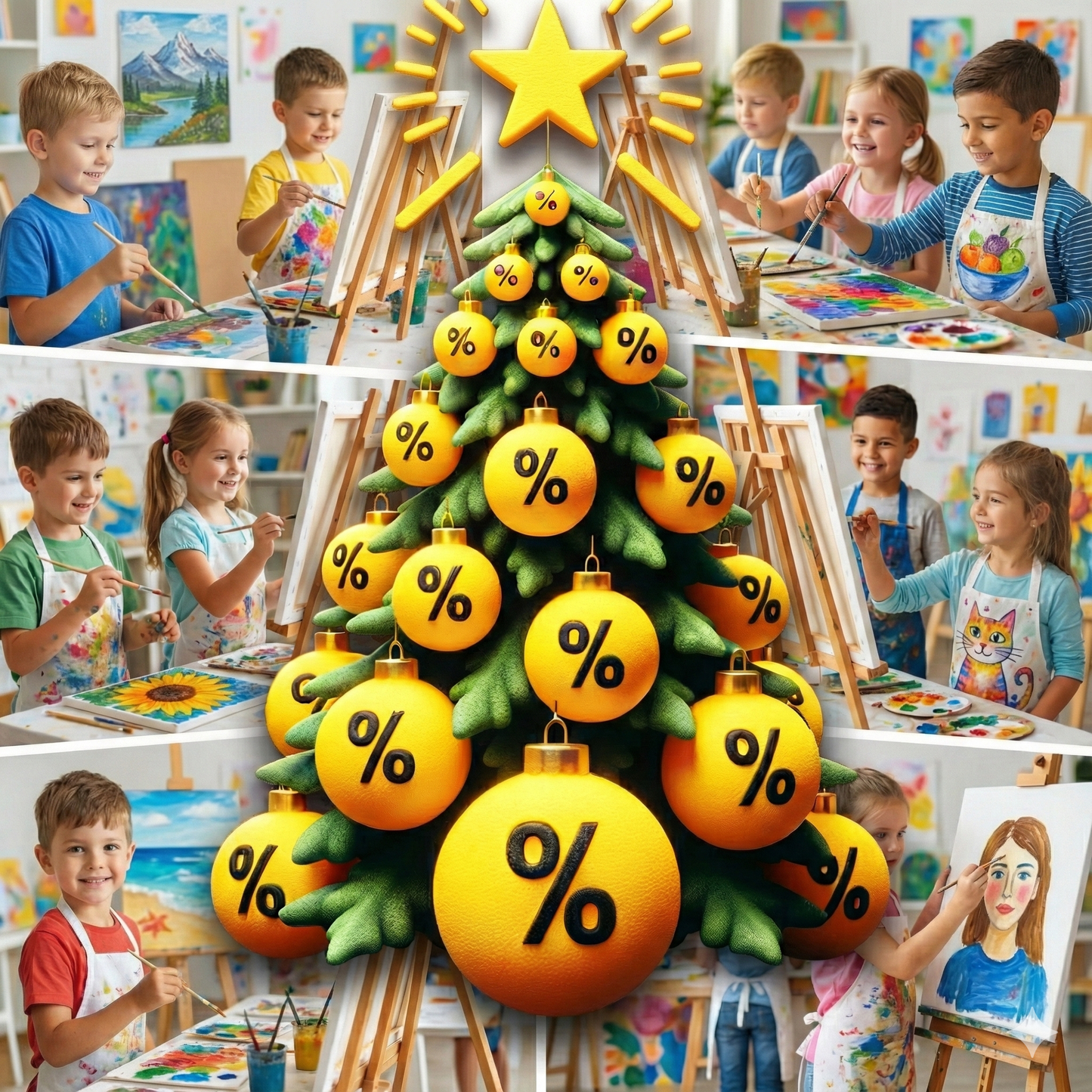 🎄Ziemassvētku atlaides līdz 05.01.2026 23:59.: Radošā darbnīca bērniem 3-6 g.