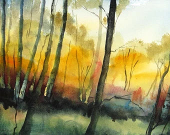 Kurss “Akvareļu pasaule”.